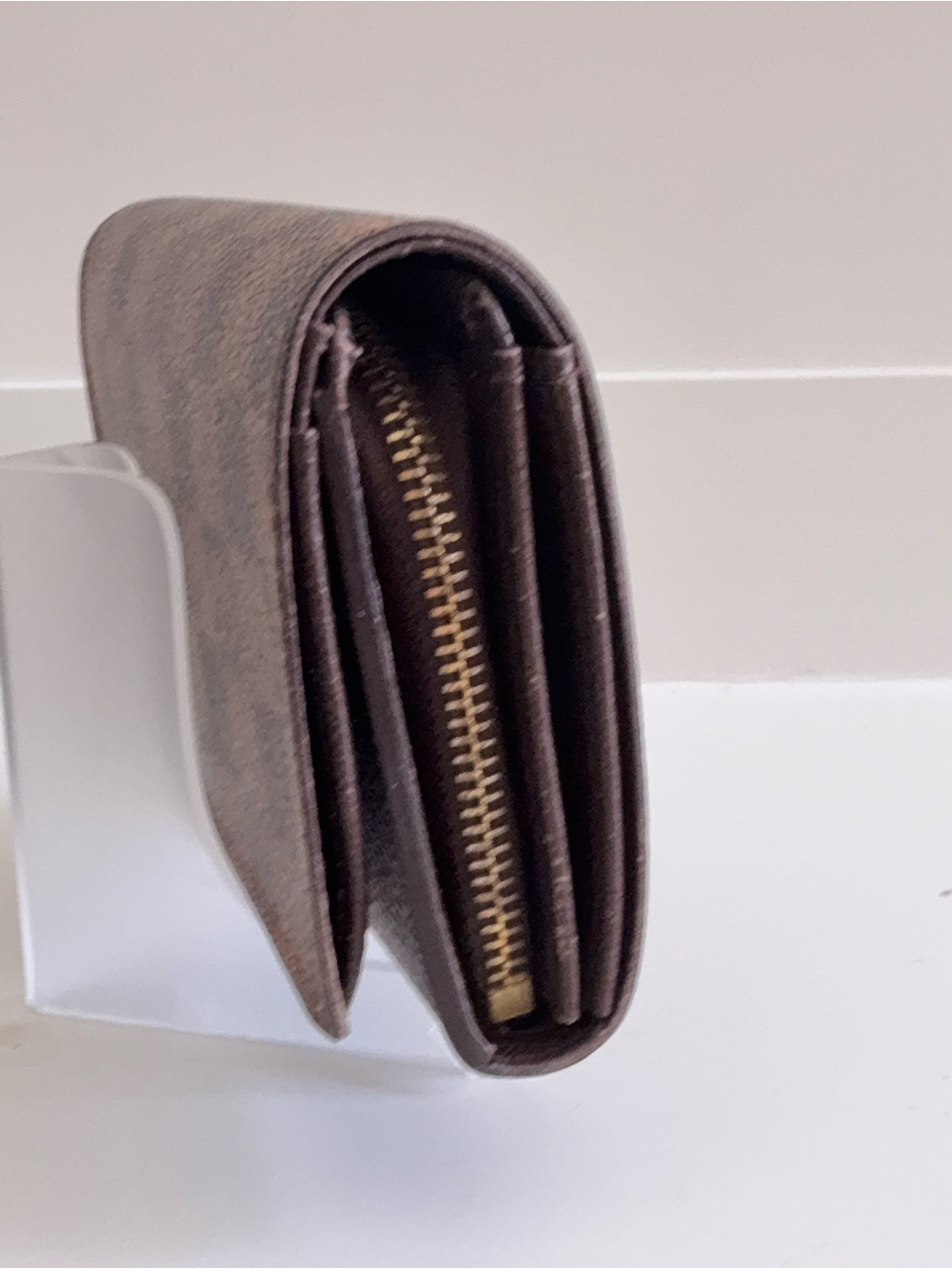 Louis Vuitton Damier Ebene Tresor Wallet Full Set - Picture 6 of 13